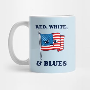 Red White And Blues Mug